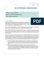 Atividade Individual - Direito Empresarial - Wagner Rossetti Bruyn