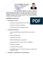 CV de Luis Gutierrez Salcedo