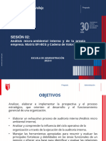 Sesión 2 Análisis Micro Amb, Efi - BCG, Cadena Valor