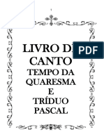 Livro de Canto Quaresma e Tríduo Pascal