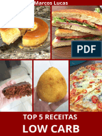 Top 5 Receitas Low Carb