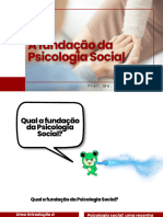 Slide 3 - Fundação Da Psicologia Social