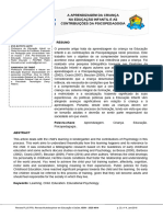 02 Artigo A APRENDIZAGEM DA CRIANÇA NA EDUCAÇÃO EVA BATISTA LEITE