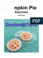 Pumpkin Pie Keychain