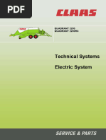 CLASS QUADRANT 2200 QUADRANT 2200RC Technical Systems Electric Service Manual 1