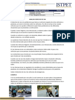 Analisis Derecho de Via