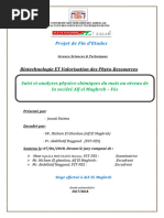 Suivi Et Analyses Physico-Chimiques Du Maïs Au Niveau de La Société Alf El Maghreb - Fès - Fatima JANATI