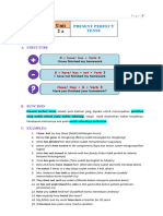 2 - Present, Past & Future Perfect Tense