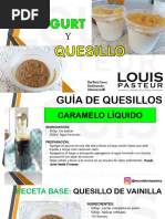 Quesillos y Yogurt