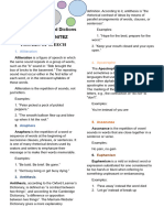 Group 1 OUTPUT Figures of Speech and Dictions