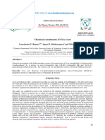 Chemical Constituents of Ficus Nota