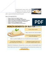 Butter: Health Benefits