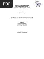 Introducción y Planeación Del Mantenimiento en Las Empresas