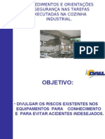 Orientação de Seg Cozinha Industrial