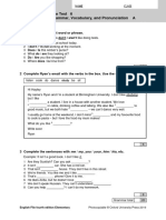 EF4e A1 A2 TR Tests Unit6