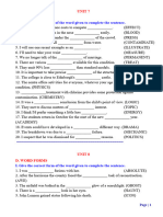 Word Forms E8 (Unit7-12)