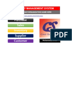 Inventory Managment System in Excel