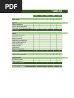 Plantilla Flujo de Caja