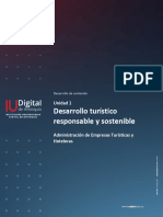 Desarrollo Turístico Responsable y Sostenible - Unidad 1