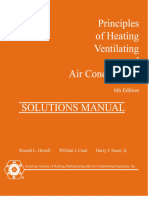 ASHRAE Principles of Heating Ventilating and Air Conditioning, 6th Edition