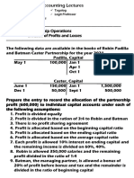 9 Lec 04 Partnership Operations