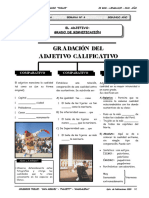 2do Año - Lenguaje - Guia Nº4 - Adjetivo Grado de Significac