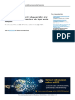 Effect of Storage Time On In-Situ Parameters and T