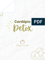 Cardápio Detox DQP