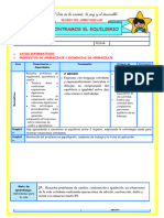 2º E8 Sesion D2 Mat Encontramos El Equilibrio