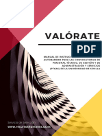 Valorate Manual de Autobaremo Aux y Est N Ltimo