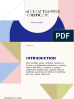 Overall Heat Transfer Coefficient