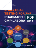 Analytical Testing For The Pharmaceutical GMP Laboratory