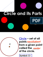 Circle and Its Parts