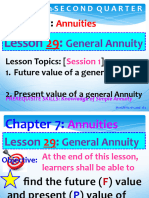 Lesson 29 - General Annuities