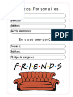 Cuaderno Friends