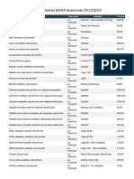 Precios Diarios MAGA Guatemala 29122022