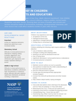 FINAL - Addressing Grief in Children - Infographic Flyer