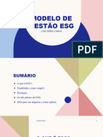 (Apresentação) Modelo de Gestão ESG