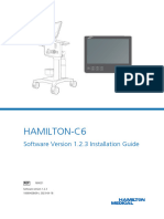 HAMILTON C6 Software Installation Guide SW1.2.3 en 10069428.09