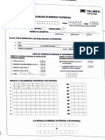 Formato de Solicitud de Portabilidad