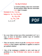 Chapter Two Part IV Big M Method Additional On Duality