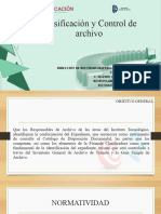 Curso Clasificación y Manejo de Archivo