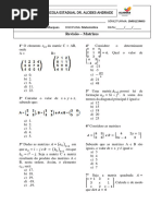 Revisão - Matrizes