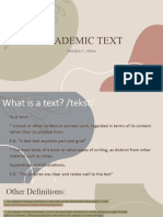 Academic Text