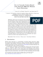 CCF-Net: A Cascade Center-Based Framework Towards E Cient Human Parts Detection