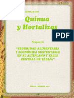 Recetario Comidas Quinua y Hortalizas-TARIJA