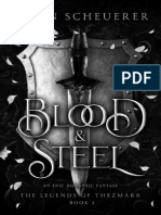 Blood Steel An Epic Romantic Fantasy The Legends of Thezmarr Book 1 by Helen