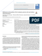 Differences in The Quality of Life of Epileptic Patients With and Without