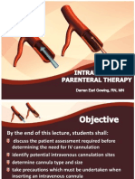 Intravenous Parenteral Therapy