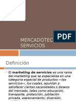 Mercadotecnia de Servicios